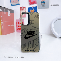 Ốp Redmi Note 11/Note 11s tráng bạc Nike Just do it nút bạc