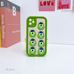 Ốp IP 11 6.1 dẻo đính 7 icon một mắt to