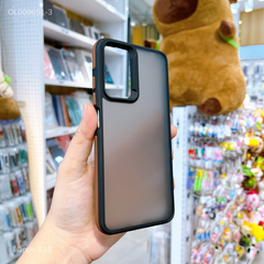 Ốp Oppo A18/A38 lưng nhám viền phối màu