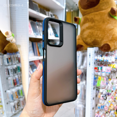 Ốp Xiaomi Redmi 12 4G lưng nhám viền phối màu