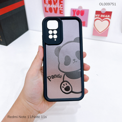 Ốp Redmi Note 11/Note 11s dẻo in Panda viền nổi