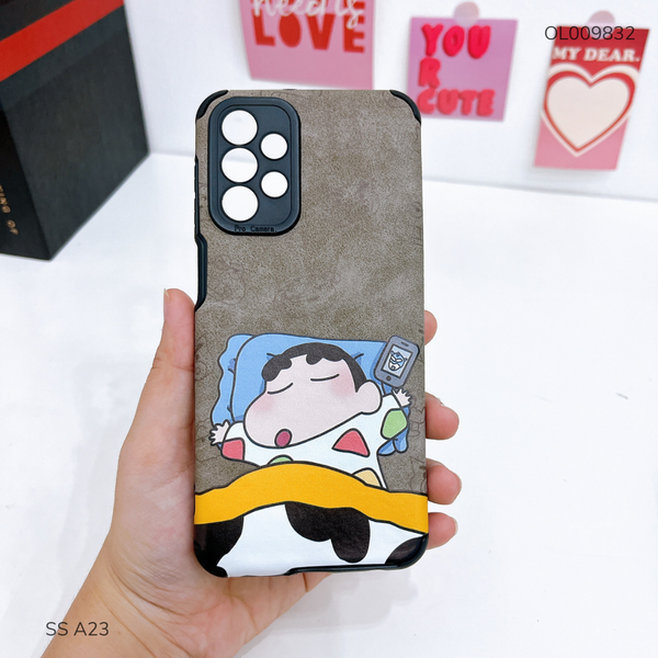 Ốp SS A23 giả da lộn Kushin ngủ
