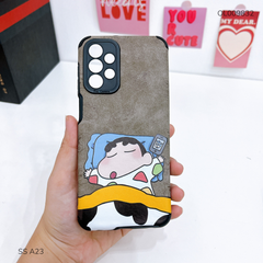 Ốp SS A23 giả da lộn Kushin ngủ