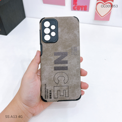Ốp SS A13 4G giả da lộn Nice