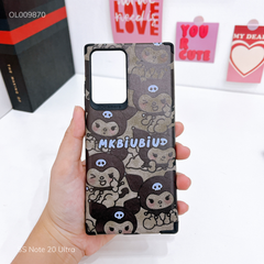 Ốp SS Note 20 Ultra giả da lộn Kuromi MKbiubiu