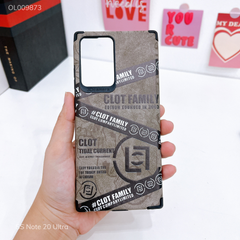 Ốp SS Note 20 Ultra giả da lộn Clot Family