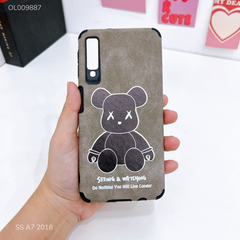 Ốp SS A7 2018 giả da lộn Bearbrick