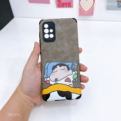 Ốp SS A71 giả da lộn Kushin ngủ