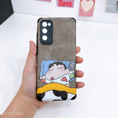 Ốp SS S23 Ultra giả da lộn Kushin ngủ