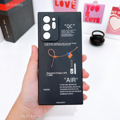 Ốp SS Note 20 Ultra dẻo đen nhiều chữ AIR