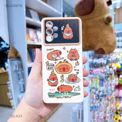 Ốp SS A23 dẻo Capybara Cute boy phối camera