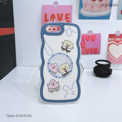 Ốp Oppo A3s/A12e dẻo bọt biển và sao biển viền sóng