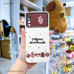 Ốp SS A50/A50s/A30s dẻo in Gấu bánh Mignon phối camera