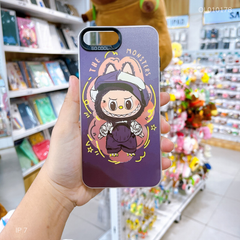 Ốp IP 7 lưng cứng Labubu tím