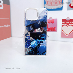Ốp Xiaomi Mi 11 lite lưng cứng Kakashi nút bạc