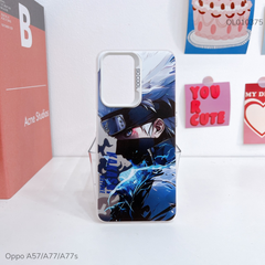 Ốp Oppo A57/A77/A77s lưng cứng Kakashi nút bạc