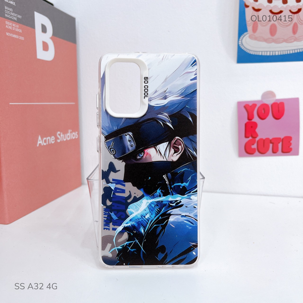 Ốp SS A32 4G lưng cứng Kakashi nút bạc