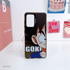 Ốp SS A14 lưng cứng Goku nút bạc