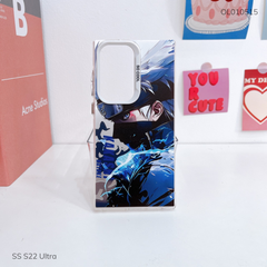Ốp SS S22 Ultra lưng cứng Kakashi nút bạc