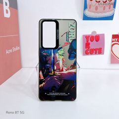 Ốp Reno 8T 5G lưng cứng Zoro nút bạc