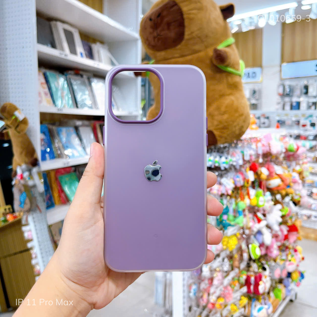 Ốp IP 11 Pro Max dẻo nhám chống bẩn 2 lớp