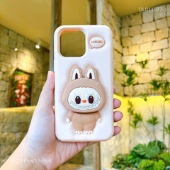 ** ỐP IP 14 Plus/15 Plus dẻo su Labubu nổi giá đỡ