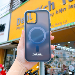Ốp IP 13 Pro Max Likgus nhám Magsafe loang màu