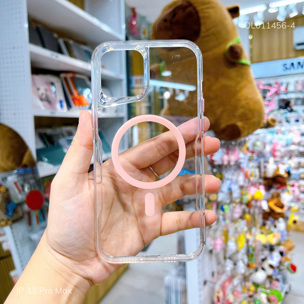 Ốp IP 13 Pro Max Likgus trong cứng Magsafe màu