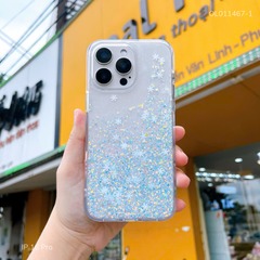 Ốp IP 16 Pro Deans lưng trong nhũ