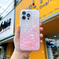 Ốp IP 16 Pro Deans lưng trong nhũ