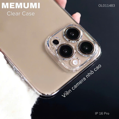 ** Ốp IP 16 Pro trong cứng Memumi/X&M