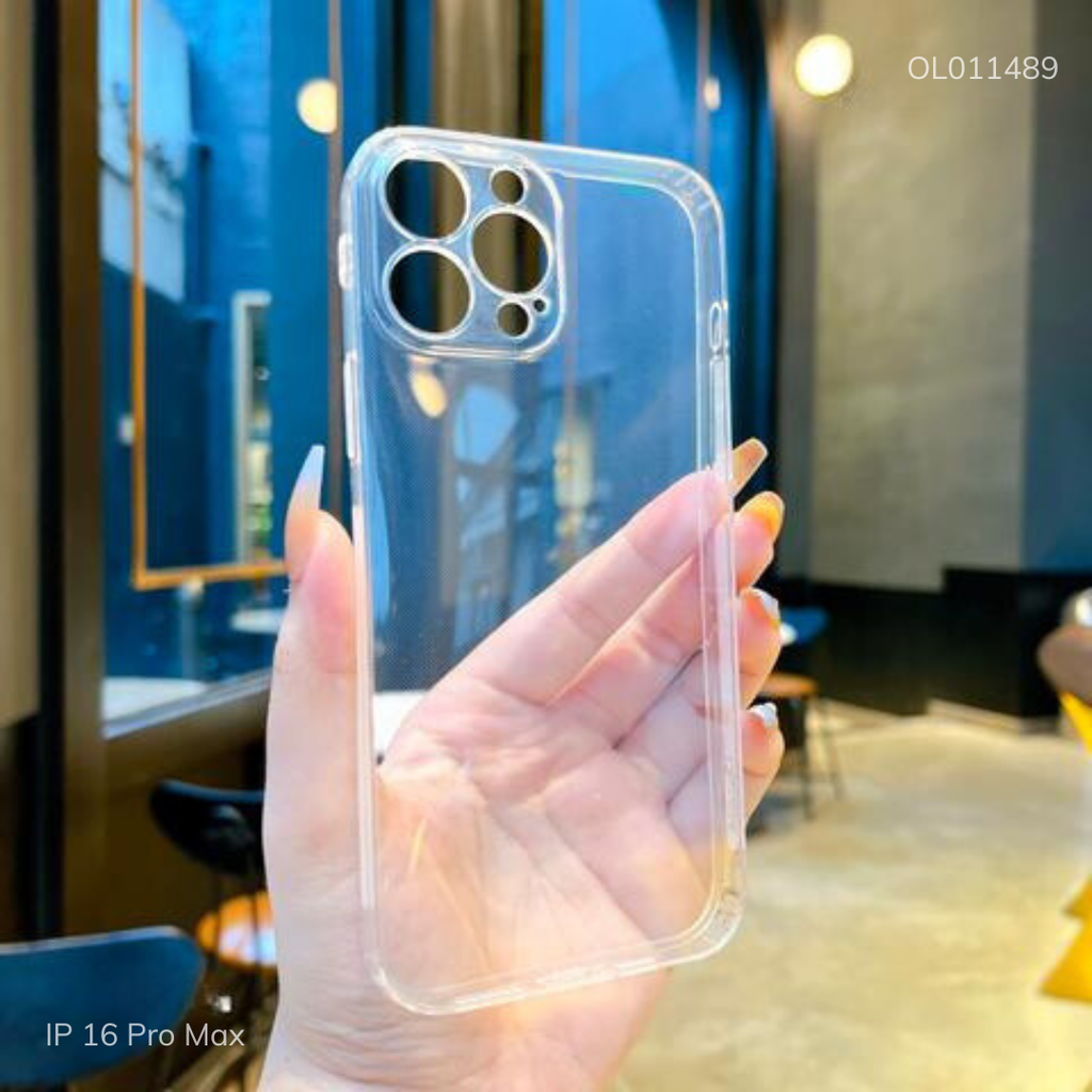 ** Ốp IP 16 Pro Max dẻo trong Vu/dada/trong khác