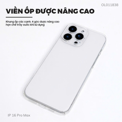 ** Ốp IP 16 Pro Max Likgus nhám