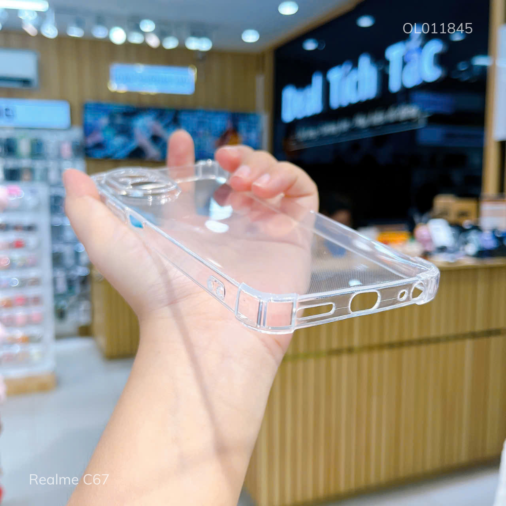 ** Ốp Realme C67 chống sốc phát sáng
