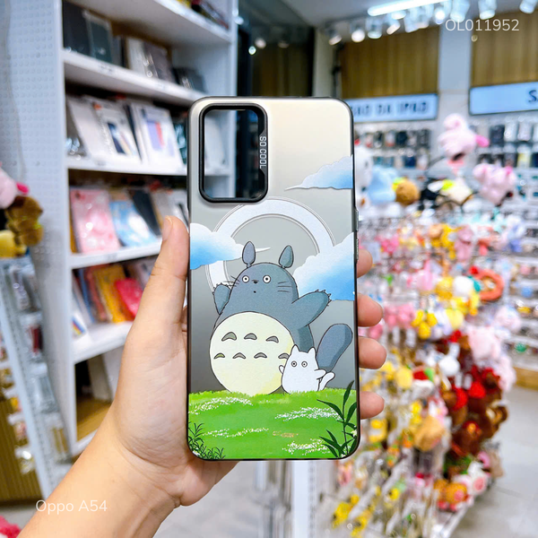 Ốp Oppo A54 nhám bạc Totoro