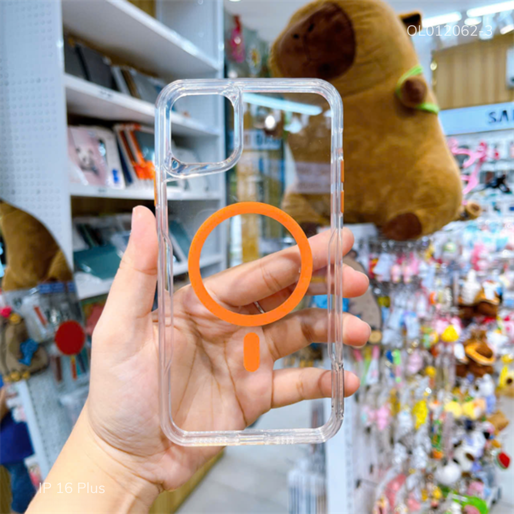 Ốp IP 16 Plus Likgus trong cứng Magsafe màu