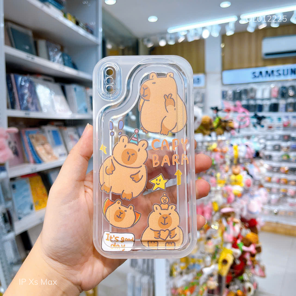 ** Ốp IP Xs Max dẻo trong lưng nổi Capybara It's good