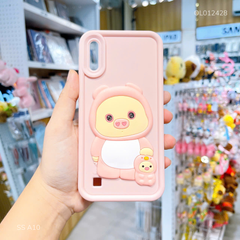 Ốp SS A10 silicon hình Heo hồng nổi