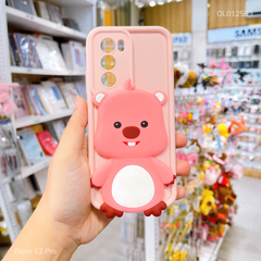 Ốp Reno 12 Pro silicon hình Loopy nổi