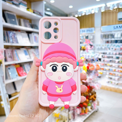 Ốp Xiaomi Redmi 12 4G silicon hình Shin nổi
