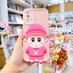 Ốp Xiaomi Redmi Note 9 silicon hình Shin nổi