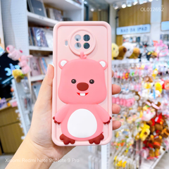 Ốp Xiaomi Redmi Note 9 Pro 5G silicon hình Loopy nổi