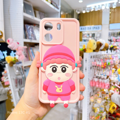 Ốp Redmi 13C 4G silicon hình Shin nổi