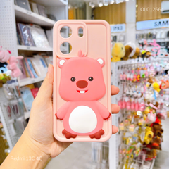 Ốp Redmi 13C 4G silicon hình Loopy nổi