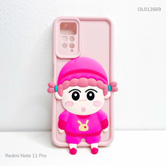 Ốp Redmi Note 11 Pro silicon hình Shin nổi