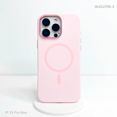 Ốp IP 15 Pro Max Mutural Silicon chống bẩn Magsafe