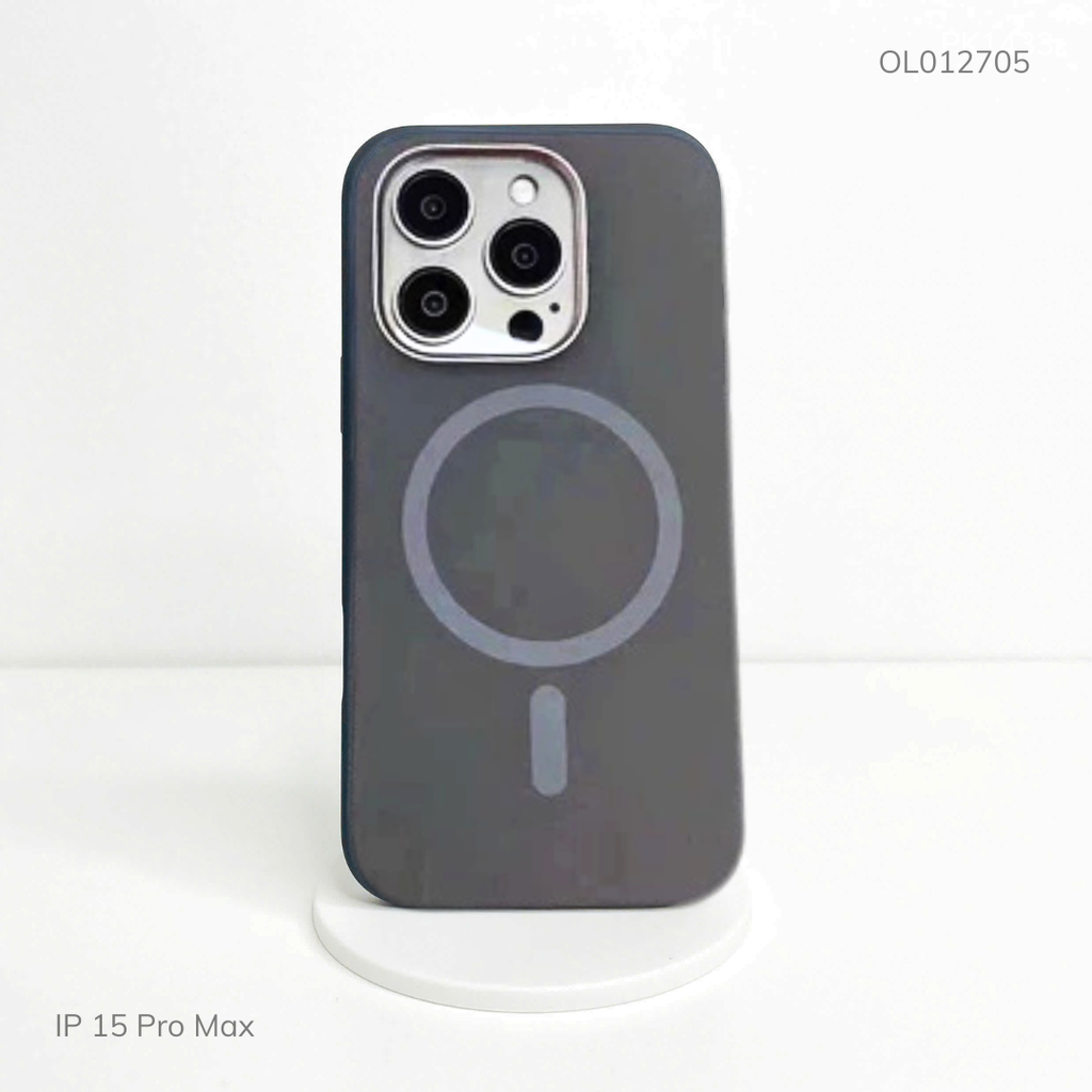 Ốp IP 15 Pro Max Mutural Silicon chống bẩn Magsafe
