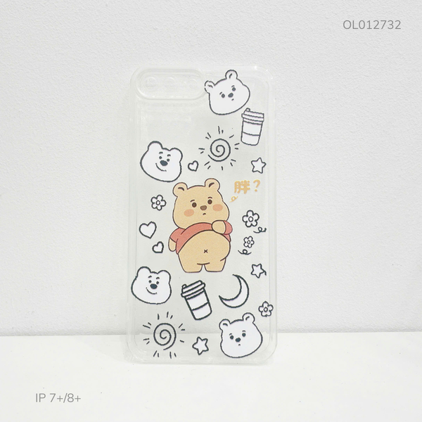 Ốp IP 7+/8+ dẻo trong nhiều icon hình Pooh