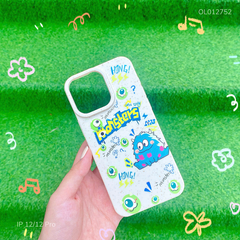 Ốp IP 12 /12 Pro dẻo lúa mì hình Monsters