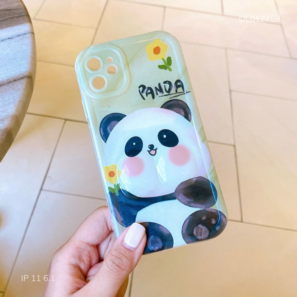Ốp IP 11 6.1 dẻo Panda má phồng